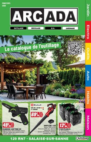 Arcada Salaise Catalogue De Bricolage Hiver 2024 2025