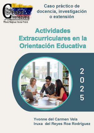 134. Actividades Extracurriculares en la Orientación Educativa