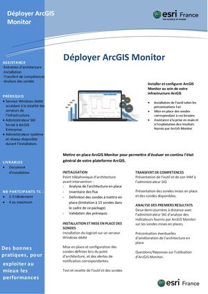 Déployer ArcGIS Monitor