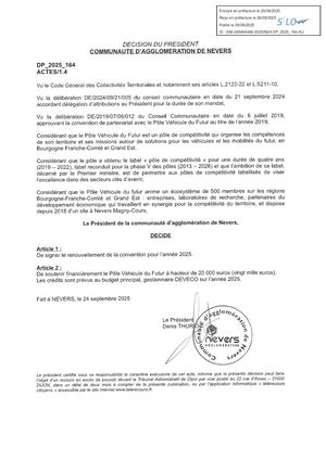 DP 2025 164 Pole Vehicule Futur