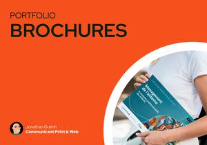 Jonathan Guérin - Portfolio Brochures