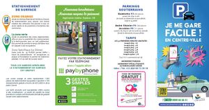 dépliant Stationnement 2023