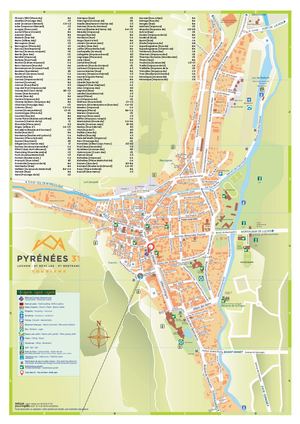 Plan Ville Luchon - Pyrénées 31