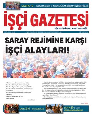 İşçi Gazetesi Sayı: 229 | Eylül 2025 - Ekim 2025
