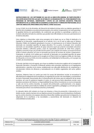 Instrucciones1septiembre2025organizacion Programas Refuerzo Orientacion