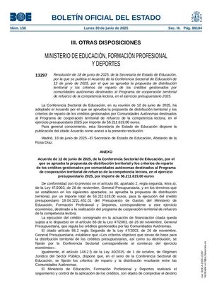 Resolucion18junio2025refuerzo Competencia Lectora