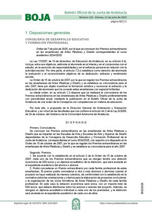 Orden7julio2025premios Extraordinarios Artes Plasticas