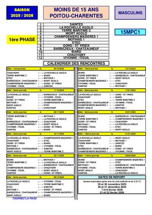 15m Pc 1ère Phase à 12a