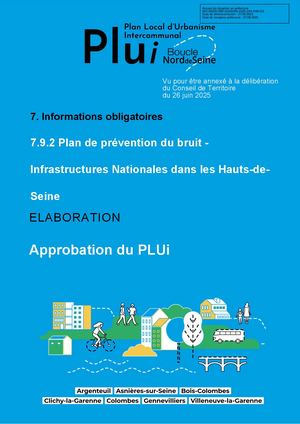7 9 2 PPBE- Infrastructures Nationales Dans Les Hauts De Seine - Approbation