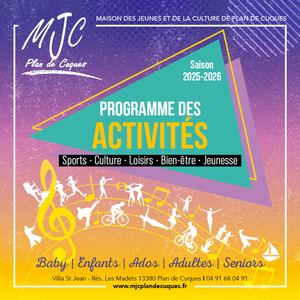 2025-2026 Activités MJC Plan de Cuques