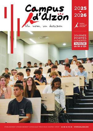 Plaquette Campus d'Alzon 2025-2026