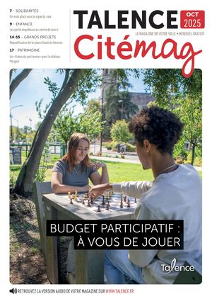 Talence Cité mag octobre 2025