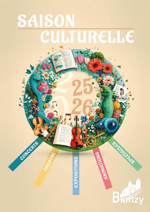 Brochure Saison Culturelle Blanzy 2526
