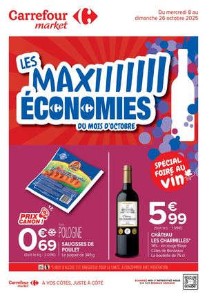 CARREFOUR MARKET MARTINIQUE Maxi Eco 8 au 26 Octobre