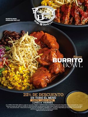 Menu Perros Y Burros