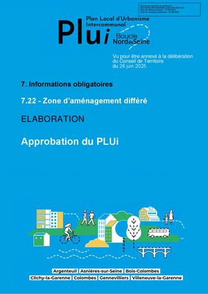 7 22 - Arrêtés Création ZAD - Approbation