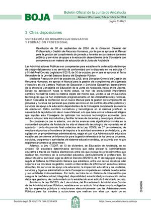 Resolucion30septiembre2024cumplimiento Jornada Centros Docentes Publicos