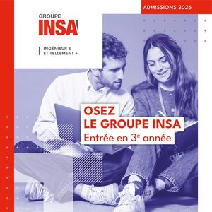 Admissions 2026 - Entrée en 3e année