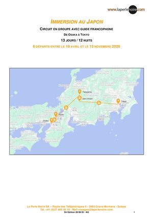 Immersion Au Japon 2026