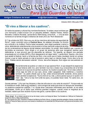 10-2025 Oración por Israel