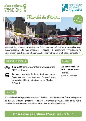 Marché Plouha Sans Voiture Simone