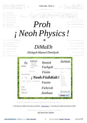 Proh Neoh Physics :