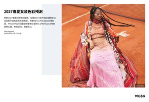 2027春夏女装色彩预测 Cs