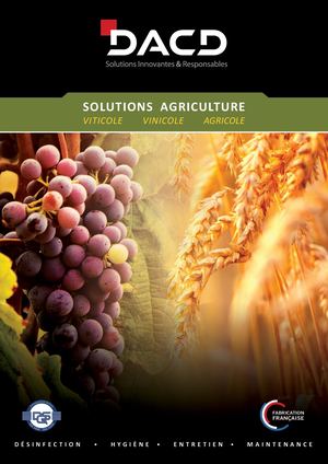 Catalogue Division Agricole Viticole Vinicole Dacd