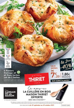 Catalogue Thiriet Octobre 2025