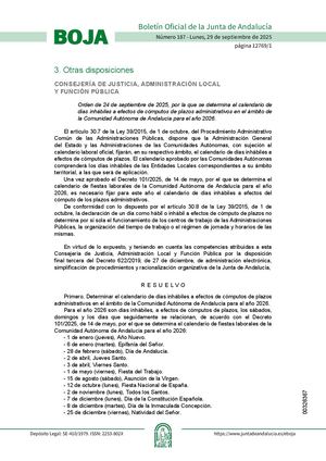 Orden24septiembre2025dias Inhabiles