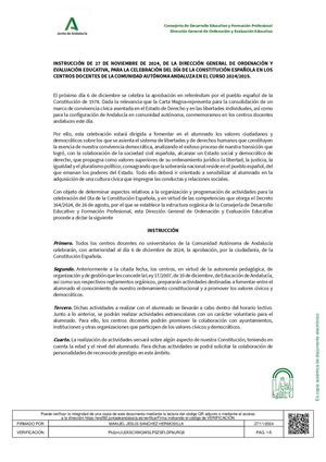 Instruccion27noviembre2024dia Constitucion Espanola