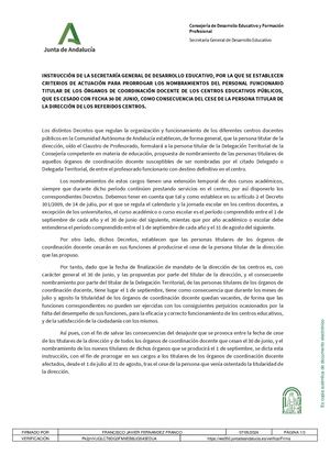 Instruccion7mayo2024prorroga Organos Coordinacion Docente