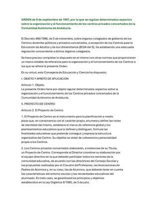 Orden De 9 De Septiembre De 1997