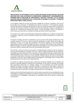 Resolucion1septiembre2025programa Investiga Descubre