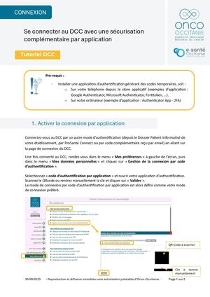 Se connecter par application