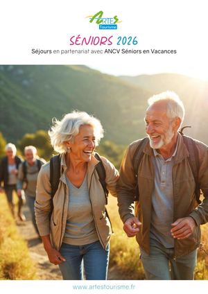 Catalogue ARTES Tourisme - ANCV Séniors en Vacances 2026
