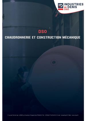 Dépliant DSO