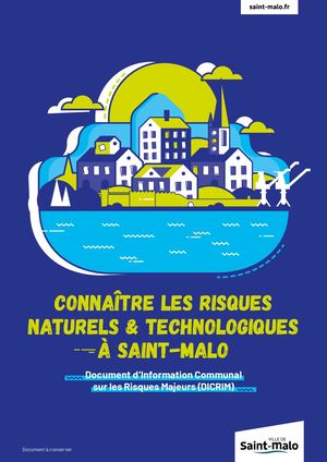 Connaître les risques naturels et technologiques à Saint-Malo - DICRIM