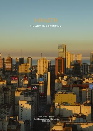 HIRAETH - Un año en Argentina