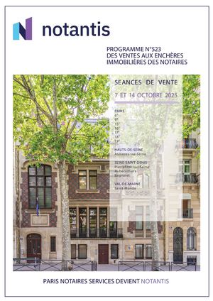 Programme N°523 Programme Des Ventes Des 7 Et 14 Octobre 2025