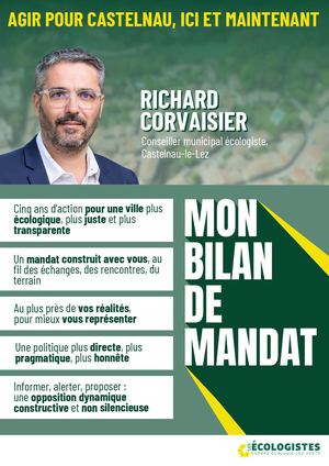 Richard Corvaisier : Bilan de mandat