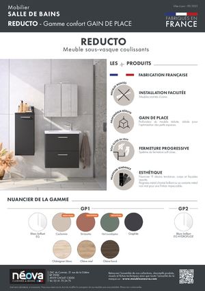 NÉOVA Fiche REDUCTO COULISSANTS