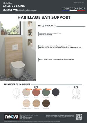 NÉOVA Habillage Bati Support