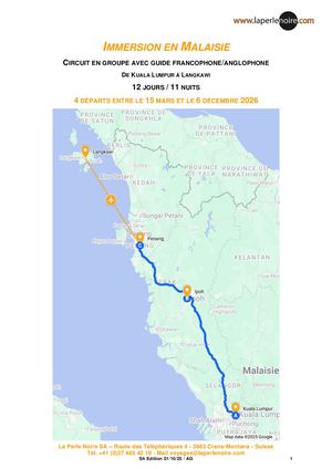 Immersion En Malaisie 2026