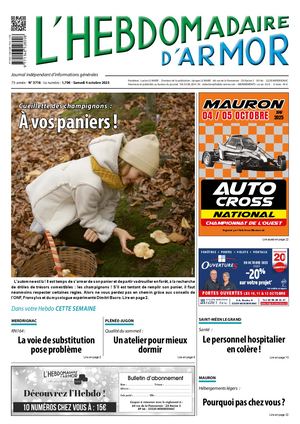 L'Hebdomadaire d'Armor n°3716 du samedi 4 octobre 2025