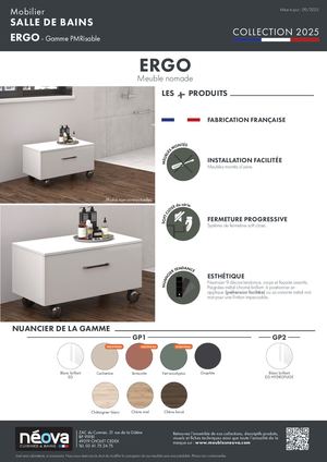 NÉOVA Fiche ERGO Meuble Nomade