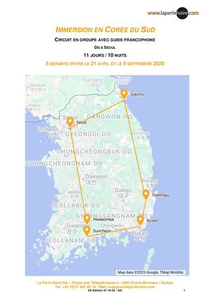 Immersion En Corée Du Sud 2026