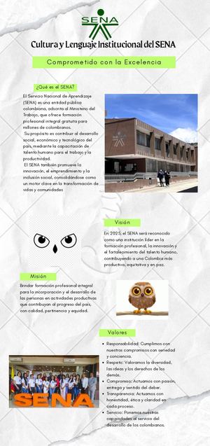 Cultura Y Lenguaje Institucional Del Sena