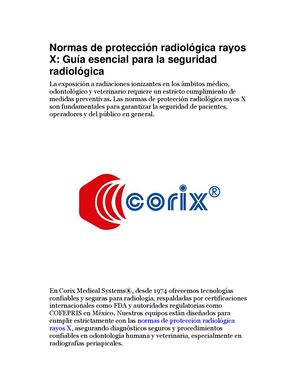 Normas De Protección Radiológica Rayos X Guía Esencial Para La Seguridad Radiológica