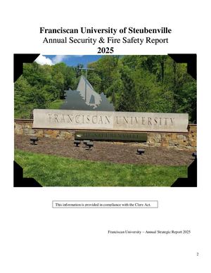 Calaméo - Annual Security & Fire Safety Report 2025 Main